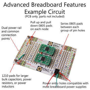 Our Patent Pending Advanced Solderable Breadboards Now Available