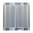 Advanced Solderable Breadboard, 24 Rows, Hybrid Perfboard Includes Integrated 0805/0603 SMD  Pullup/Pulldown/Series Passive Pads - 4 Layer Protoboard with Ground and Power Planes , Size: Medium, 3 Pieces