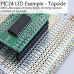 Advanced Solderable Breadboard, 24 Rows, Hybrid Perfboard Includes Integrated 0805/0603 SMD  Pullup/Pulldown/Series Passive Pads - 4 Layer Protoboard with Ground and Power Planes , Size: Medium, 3 Pieces