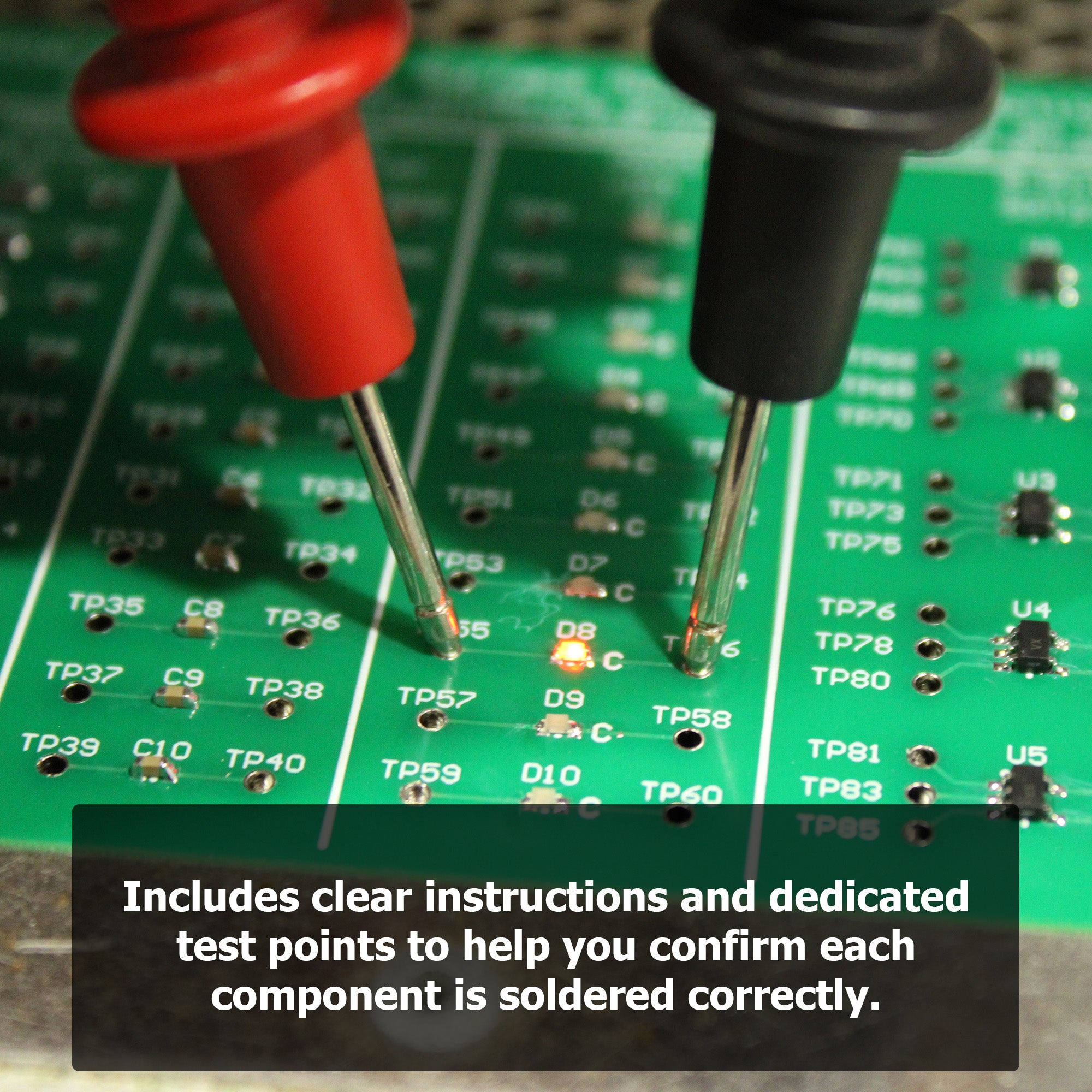 Expert Level SMD Soldering Practice Kit - Includes Solder Practice Board, PCB Components, and Guided Surface Mount Soldering Instructions