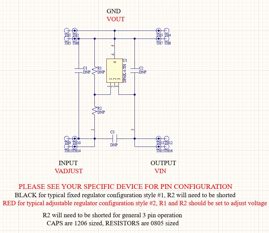 D2PAK (DPAK) to DIP Adapter Header with Integrated SMT Pads (8 Pieces)