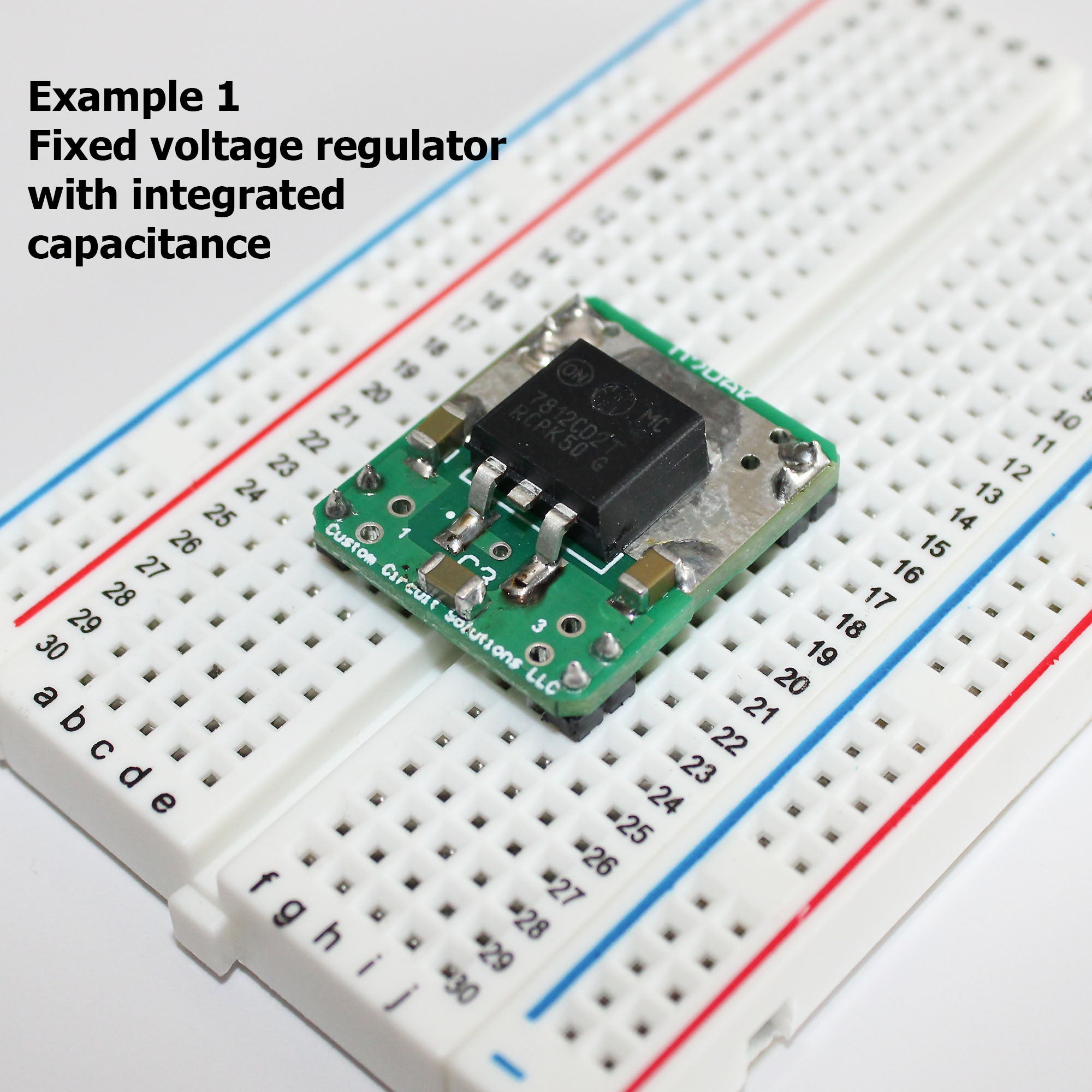 D2PAK (DPAK) to DIP Adapter Header with Integrated SMT Pads (8 Pieces)