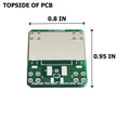 D2PAK (DPAK) to DIP Adapter Header with Integrated SMT Pads (8 Pieces)