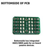 MSOP-10 to 10-Pin DIP Adapter Header with Integrated SMT Pads (12 Pieces)