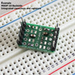 MSOP-10 to 10-Pin DIP Adapter Header with Integrated SMT Pads (12 Pieces)