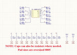 MSOP-10 to 10-Pin DIP Adapter Header with Integrated SMT Pads (12 Pieces)