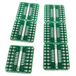 SOIC-16 To 16-Pin DIP Solder Adapter Boards with Integrated SMT Pads (6 Pieces)