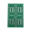 Microcontroller Solder Adapter Compatible with Most PIC24 & PIC32 SOIC-28 Devices, Includes Holes for PicKit Programming Header Pins and Required Capacitors Pads - (Board Only, PCB Parts Not Included)