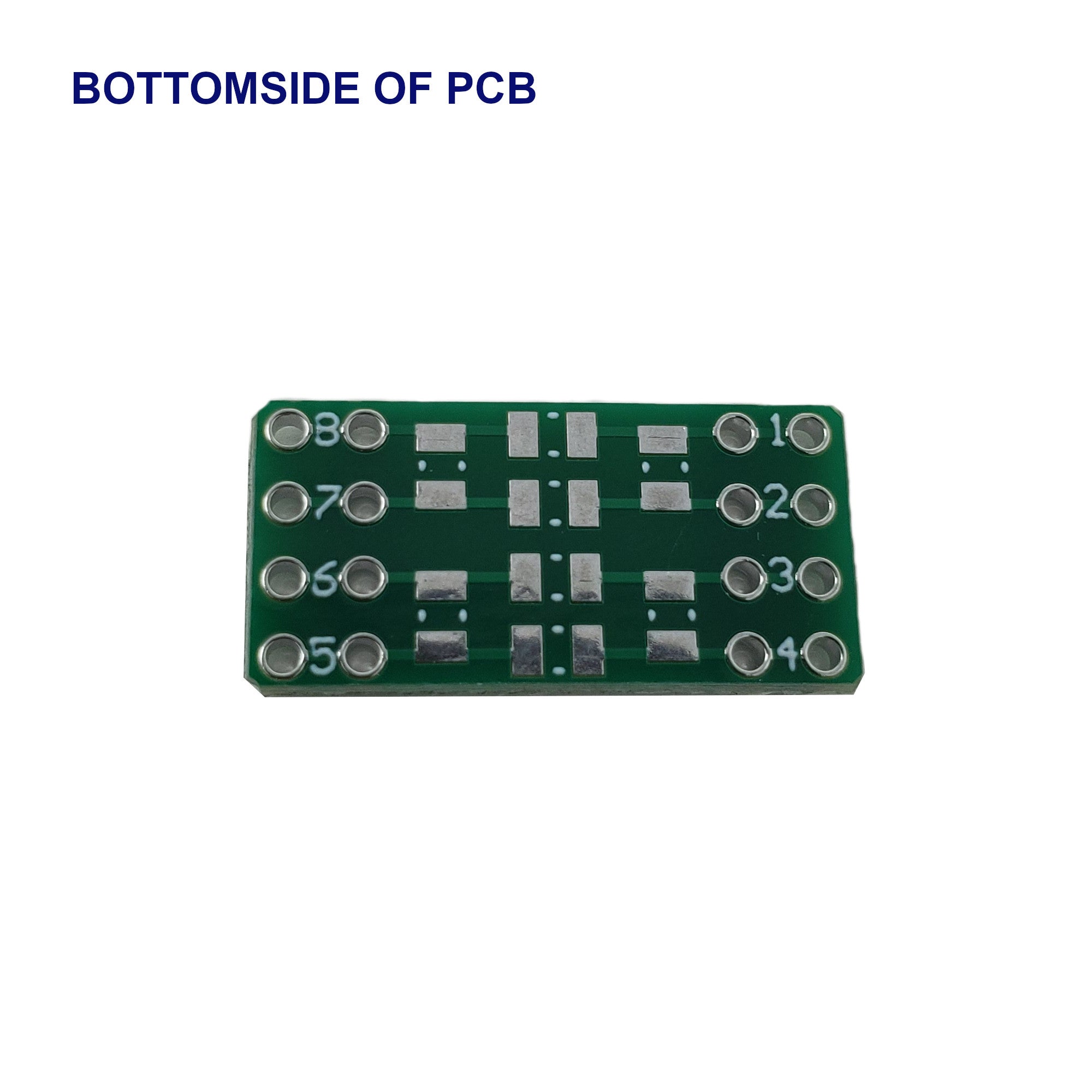 Highly Configurable SMD Resistor/Capacitor to DIP Adapter Header, 0603/0805 Pad Sizes (10 Pieces)