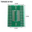 SOIC-28 (Wide) to 28-Pin DIP Adapter Header with Integrated SMT Pads (4 Pieces)