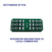 SOT-6 to 6-Pin DIP Adapter Header with Integrated SMT Pads (12 Pieces)