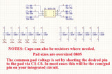 SOT-6 to 6-Pin DIP Adapter Header with Integrated SMT Pads (12 Pieces)