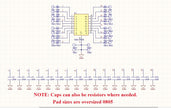 SOIC-16 To 16-Pin DIP Solder Adapter Boards with Integrated SMT Pads (6 Pieces)